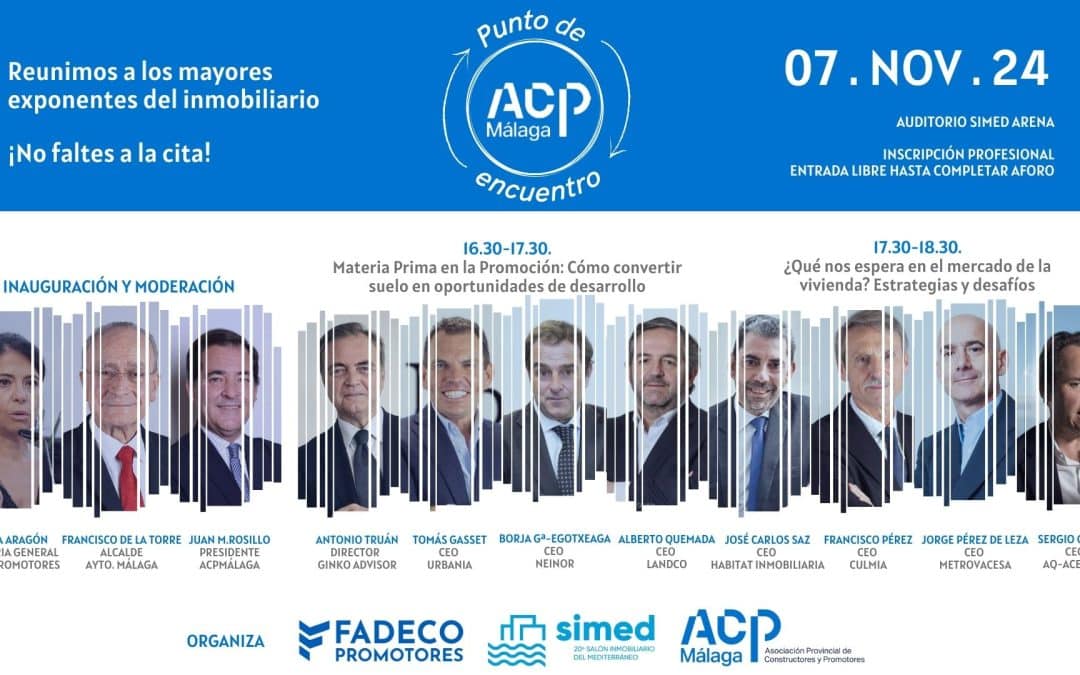 INVITACIÓN PUNTO DE ENCUENTRO ACP EN SIMed 2024 – FYCMA MÁLAGA, 7 DE NOVIEMBRE, 16:30 H.